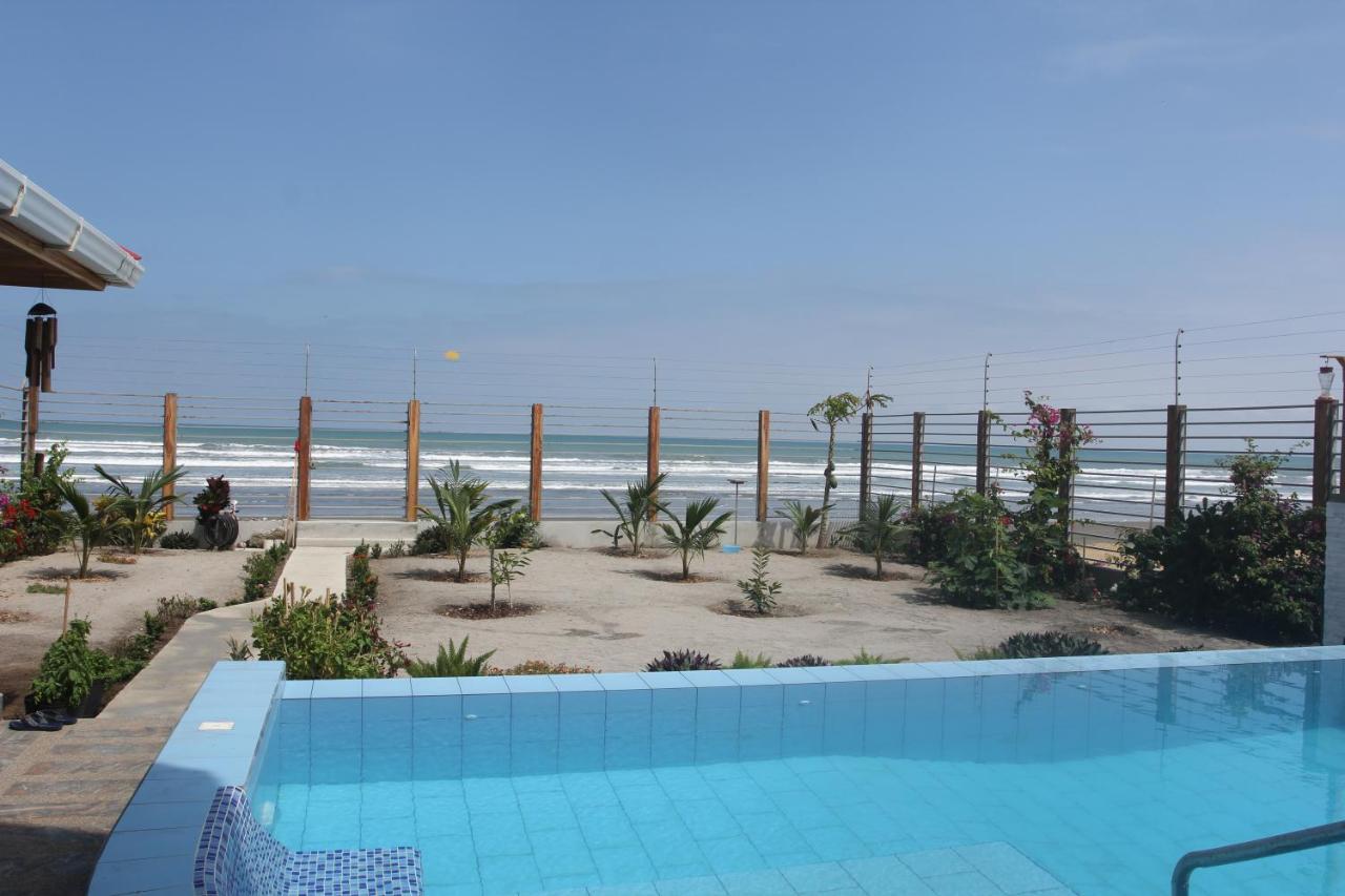 El Ocaso Oceanfront Apartment Canoa Extérieur photo