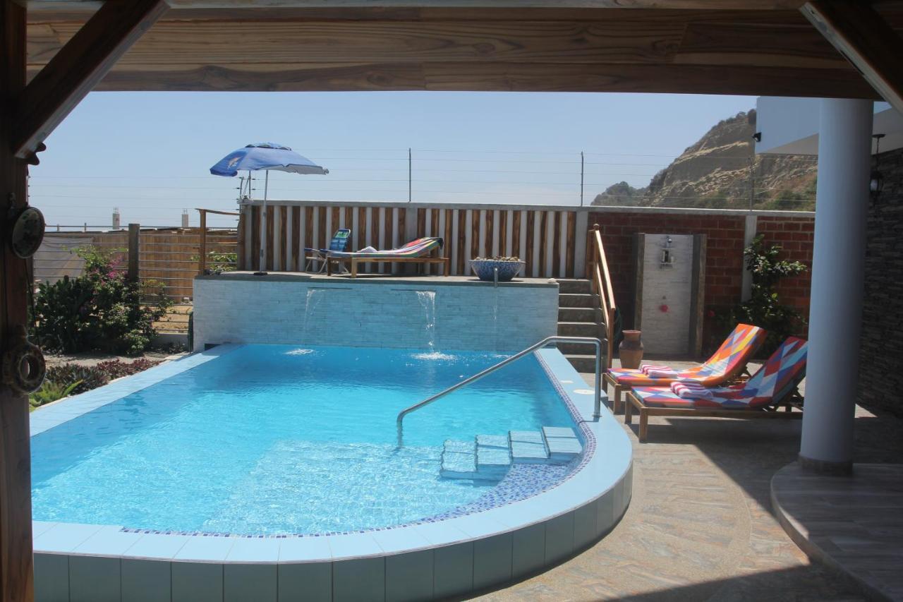 El Ocaso Oceanfront Apartment Canoa Extérieur photo