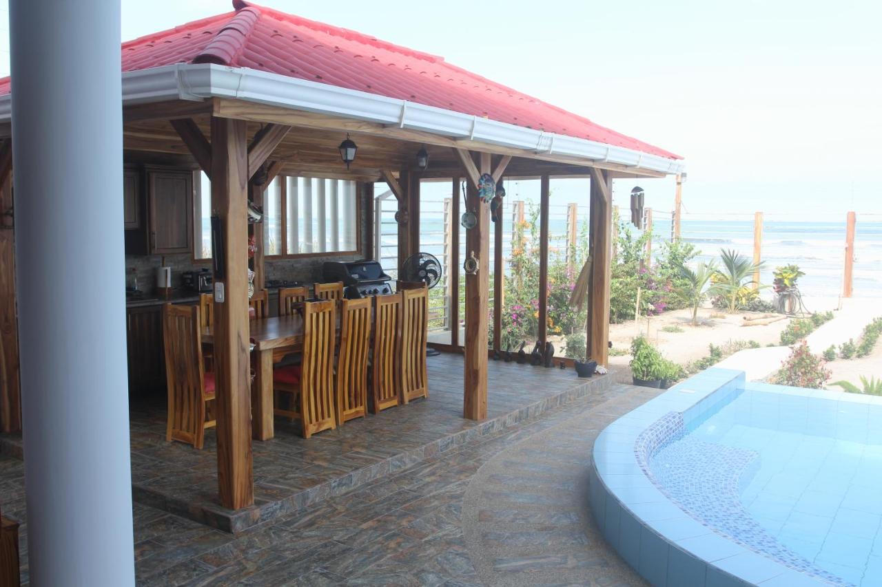 El Ocaso Oceanfront Apartment Canoa Extérieur photo